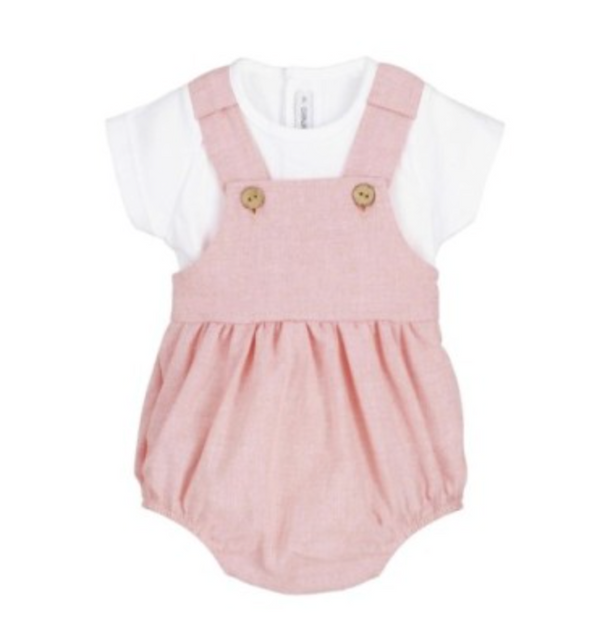 Conjunto peto - Dulce Coral