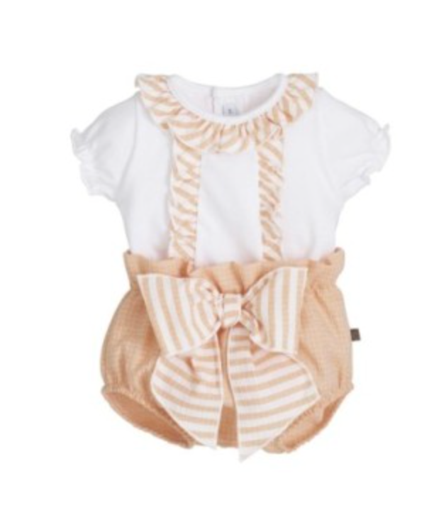 Conjunto Pololo Niña - Mini Melocotón