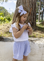 Conjunto niña - Pantalón & Camiseta - Ternura Azul