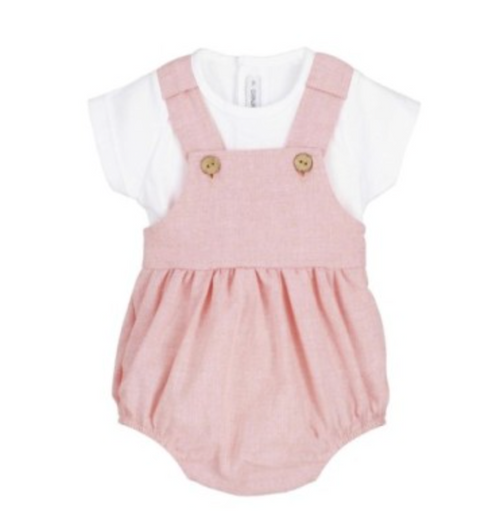 Conjunto peto - Dulce Coral