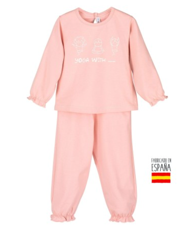 Pijama largo Rosa - Dulces Sueños Yoga