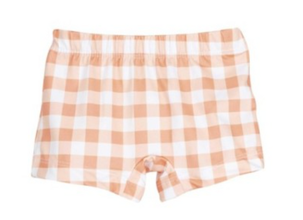 Short Baño Vichy - Sol de Coral