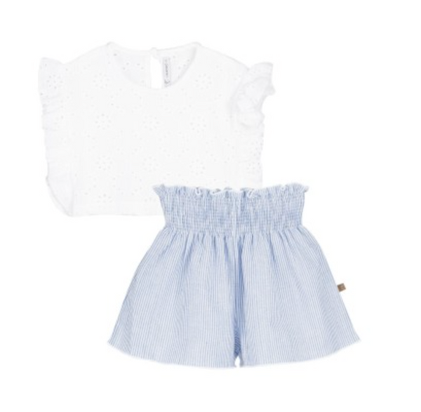 Conjunto niña - Pantalón & Camiseta - Ternura Azul