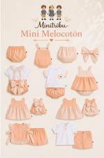 Lazo Pelo Pinza - Mini Melocotón