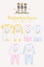 Pijama corto Rosa - Pequeñas Luces